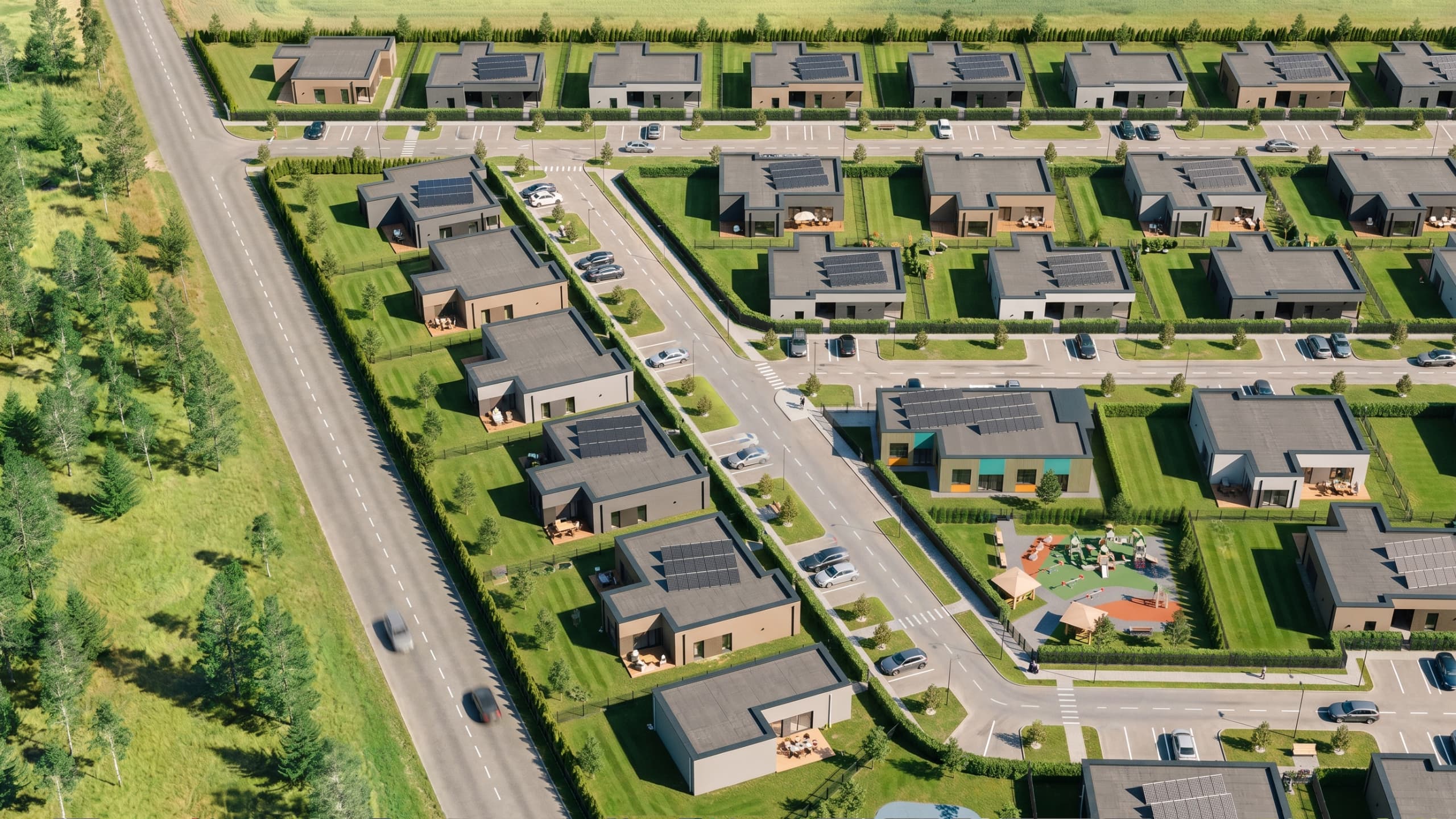 Projekto planas iš viršaus